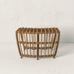 Topanga Club Chair With Ottoman - Blue/Brown - Opalhouse™ Designed With Jungalow™ -Furniture Store GUEST 048f6de4 390f 4e50 b0fa ab18b80d899e