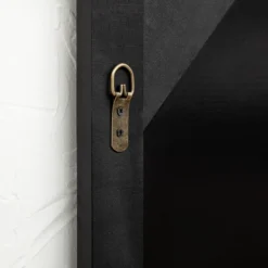 24" X 30" Wood And Brass Wall Mirror Blue - Opalhouse™ Designed With Jungalow™ -Furniture Store GUEST 12ef76de 299e 48c9 93e5 893293665e16