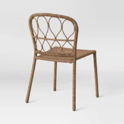 4pc Britanna Wicker Rattan Outdoor Patio Dining Chairs Arm Chairs Brown - Opalhouse™ -Furniture Store GUEST 13b97cb5 49f0 4bf2 bd04 5d39fffbb634