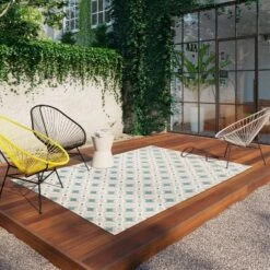 5' X 7' Quatrefoil Outdoor Rug Aqua - Opalhouse™ -Furniture Store GUEST 1fa6f091 beb1 4fd7 b842 dadda40efd4a