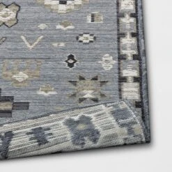 7'x10' Tapestry Rectangular Woven Outdoor Area Rug Gray - Opalhouse™ -Furniture Store GUEST 3d63a080 35c1 4b18 87d0 49bd82241939