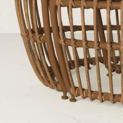 Topanga Club Chair With Ottoman - Blue/Brown - Opalhouse™ Designed With Jungalow™ -Furniture Store GUEST 4aac9b48 90ae 4fc2 b7c3 86aeae4af47c