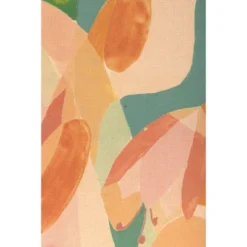 24" X 30" Floral Abstract Unframed Wall Canvas Green - Opalhouse™ Designed With Jungalow™ -Furniture Store GUEST 4d5882da f689 4d16 b8be 41670020cf58