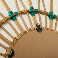 30" Dia Rattan Mirror With Cotton Cord - Opalhouse™ Designed With Jungalow™ -Furniture Store GUEST 609e683e 9806 4ac4 8a85 94ad2e7f6e22