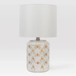 Diamond Cutout Table Lamp With Lit Base - Opalhouse™ -Furniture Store GUEST 60da54ce 0527 407f a2b6 270a9b9bd46a