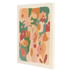 24" X 30" Floral Abstract Unframed Wall Canvas Green - Opalhouse™ Designed With Jungalow™ -Furniture Store GUEST 763f5edd e763 4bb2 a39f c3a8477b8552