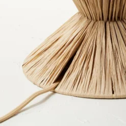 Faux Raffia Table Lamp Brown (Includes LED Light Bulb) - Opalhouse™ Designed With Jungalow™ -Furniture Store GUEST b49749e7 ae6e 4925 931c 3149c35fba4d