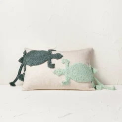 Two Lizard Punch Needle Lumbar Throw Pillow - Opalhouse™ Designed With Jungalow™ 9 Two Lizard Punch Needle Lumbar Throw Pillow - Opalhouse™ Designed With Jungalow™ -Furniture Store GUEST b928f6a8 8ca3 4efd 8799 466299a95a4e