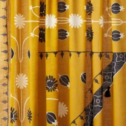2pk Light Filtering Doorway Embroidery Window Curtain Panels Gold - Opalhouse™ Designed With Jungalow™ 6 2pk Light Filtering Doorway Embroidery Window Curtain Panels Gold - Opalhouse™ Designed With Jungalow™ -Furniture Store GUEST b974e2ad 1d91 4b57 9717 c8ae19cff47e