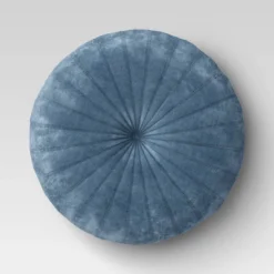Quilted Velvet Round Throw Pillow - Opalhouse™ -Furniture Store GUEST d1986bbc 54ef 4d19 8ca8 8b50d2c42ea3