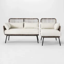 Latigo Patio Sectional Gray/Brown/Linen - Opalhouse™ -Furniture Store GUEST d4b1765d 3cc1 40d8 be28 d2caf30cb830