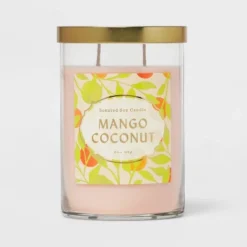 Glass Jar Mango Coconut Candle - Opalhouse™ -Furniture Store GUEST d5df7935 c4d2 412c 8399 c3cca94db9a0