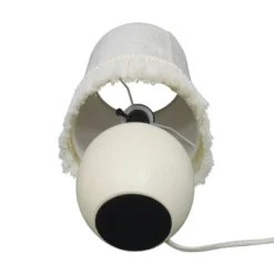 Small Table Lamp With Fringe Shade Off-White (Includes LED Light Bulb) - Opalhouse™ Designed With Jungalow™ -Furniture Store GUEST d90258f8 fdb3 4965 9481 654431d459c8
