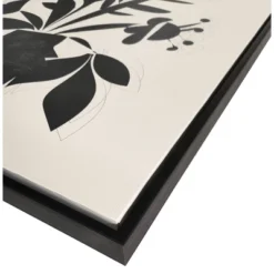 (Set Of 3) 24" X 30" Reductive Floral Framed Wall Canvas - Opalhouse™ Designed With Jungalow™ -Furniture Store GUEST e712ed3a be22 4ca1 98b1 5c88ae79b02f